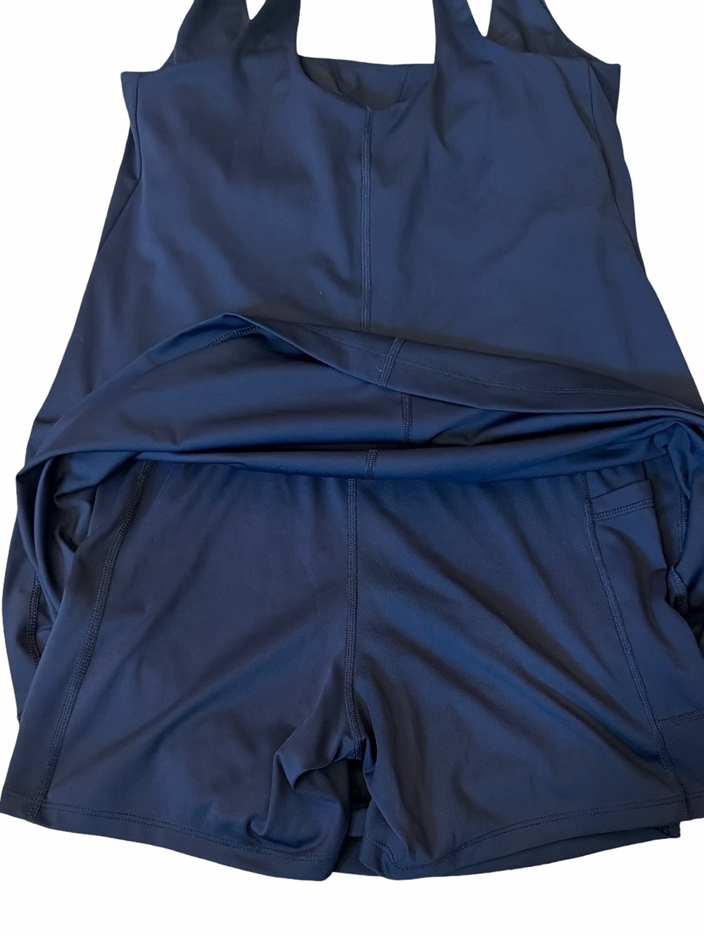 PowerSoft Active Dress in Navy Blue - Picture 4 of 5